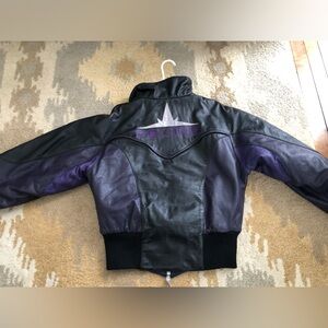 Vintage Polaris Leather Snowmobiling Jacket Women’s Sz Medium